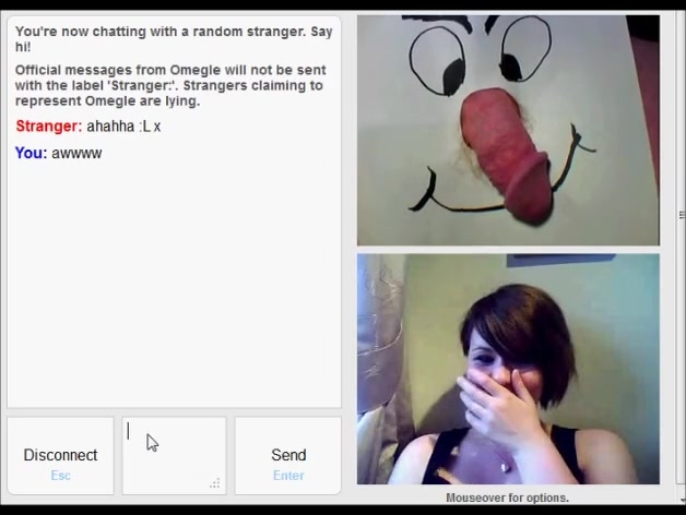 Jerking off on omegle chat