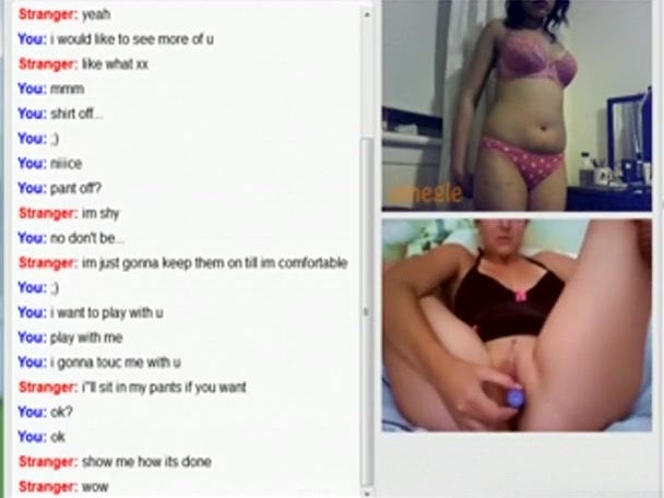 Lesbian girls have a cybersex session on omegle - Video - Fr